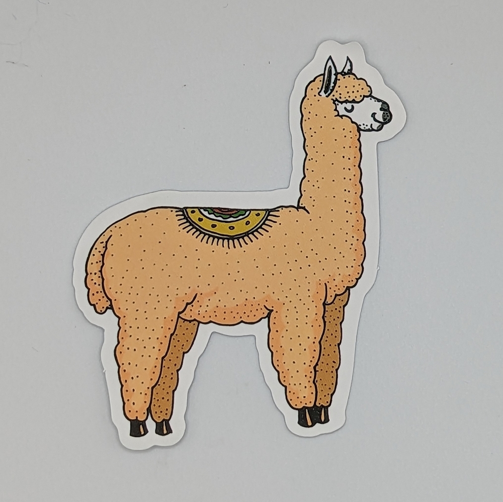 Llama Sticker
